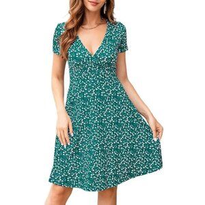 MicroStar Summer Knee-Length Dress